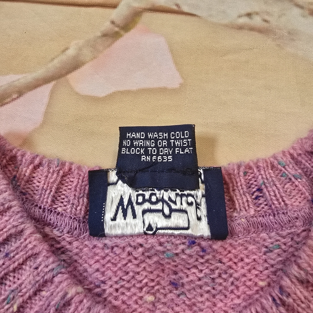 Vintage Woolrich Purple Sweater - Picture 5 of 5